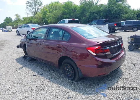 2013 Honda Civic Lx from USA, damaged, VIN 19XFB2F52DE029452